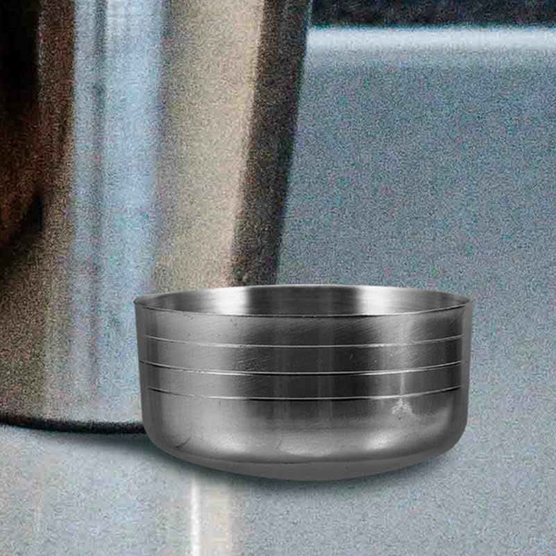 DECHOUS 4Pcs Stainless Steel Cocktail Shaker Lid Replacement Fit for 350ml Shaking Cup - Cocktail Shaker Lids for Home Bar...