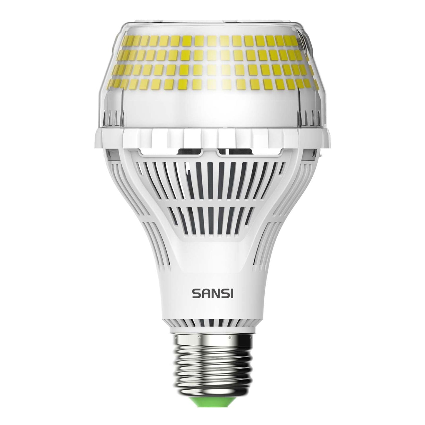 SANSI 400W Equivalent 6000 Lumens Brightest LED Light Bulb, 5000K Daylight E26 A21 Super Bright LED Bulb Non-Dimmable, 22-Year Lifetime, 40W Energy Saving for Home Workshop