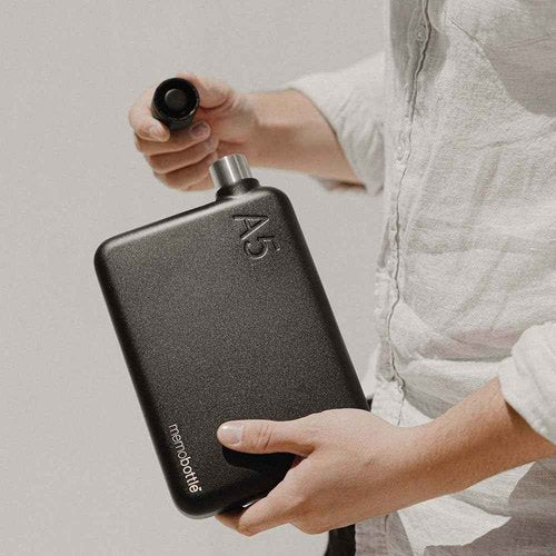 memobottle A5 Stainless Steel BLACK