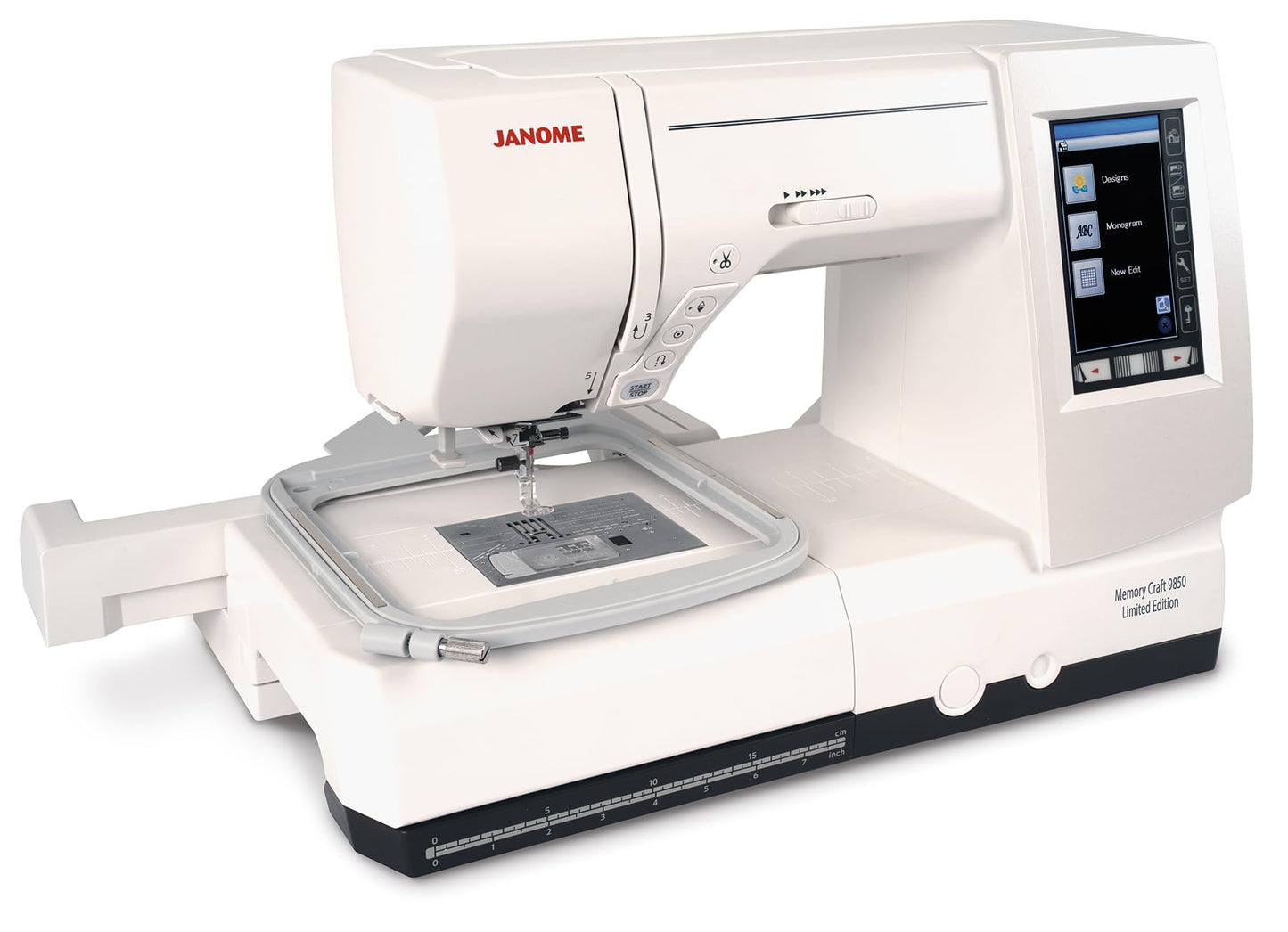 Janome Memory Craft 9850 Limited Edition Computerized Sewing and Embroidery Machine