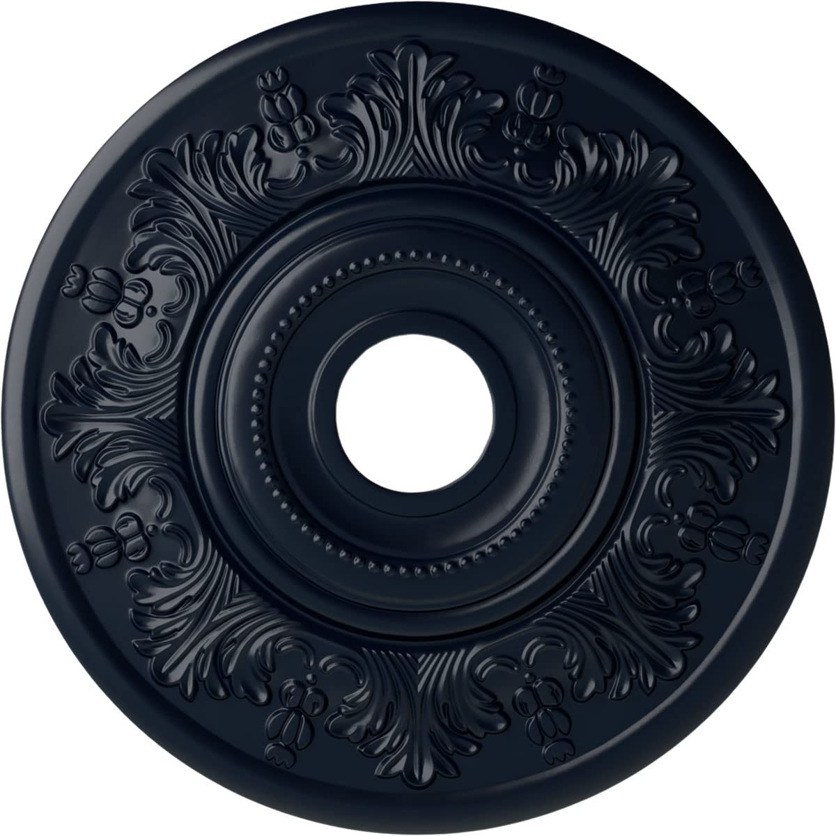 Ekena Millwork Cm20Vimdf Vienna Ceiling Medallion Fits Canopies Up To 6 1/2, Midnight Dream