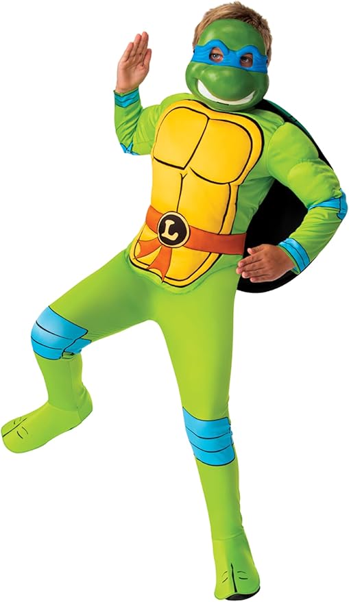 Rubie's Boy's Nickelodeon Retro Classic Teenage Mutant Ninja Turtles Leonardo Costume
