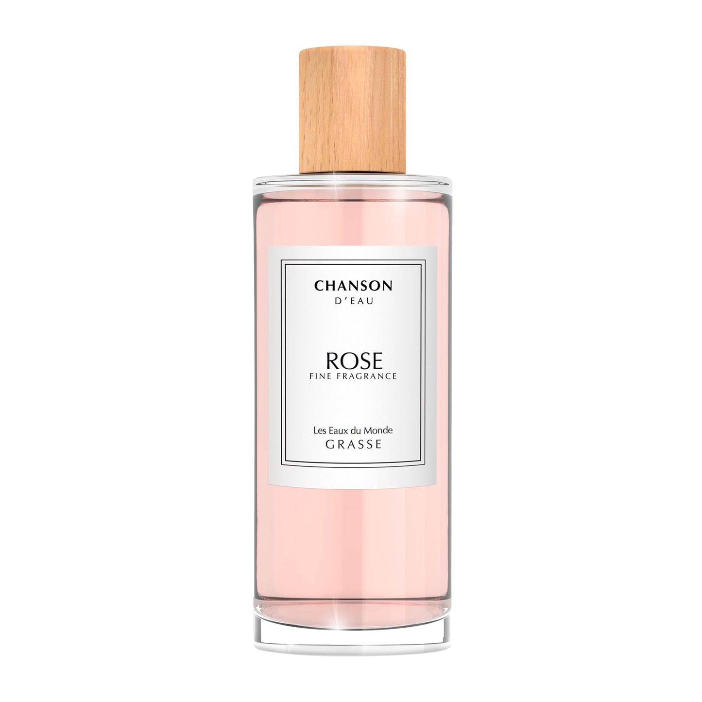 Chanson Rose Eau de Toilette 3.4 fl oz (Pack of 1), Notes of Lychee, Rose, and Oak Moss, Women's Fragrance, Long Lasting, Everyday Fragrance, Travel Size