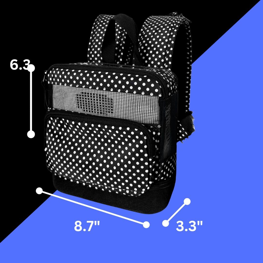 Backpack Compatible with Rhythm P2 & React Health 2000 – Fits Only P2/POC2000 Units, Padded Straps, Chest & Waist Strap, Accessory Storage