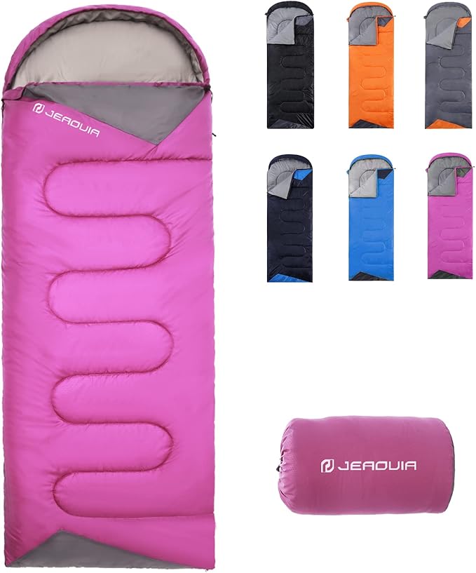 Sleeping Bags for Adults Cold Weather - 20 Degree Big&Tall Size Backpacking Lightweight Waterproof for Girls Boys Mens Tee...