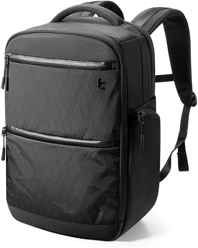 tomtoc Laptop Backpack X-Pac Techpack Designed for Business Professional Commuter, City Compact Backpack for 16-inch MacBo...