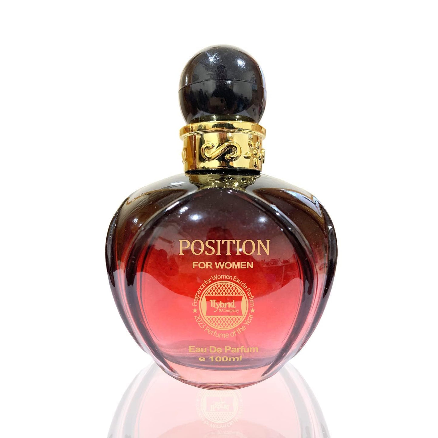 Hybrid & Company Position for Women Eau De Parfum Natural Spray Sensual Scent, 3.4 Fl Oz