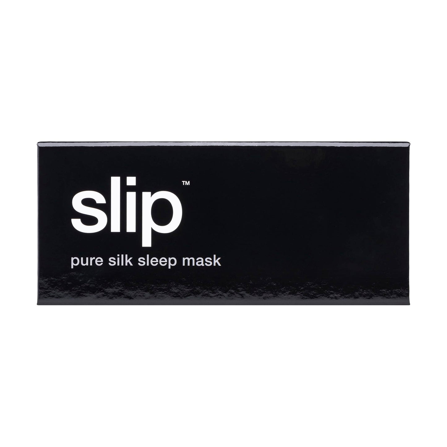 slip Pure Silk Sleep Mask - 100% Mulberry Silk, Ultra Soft & Comfortable, Blocks Light for Restful Sleep| Adjustable Strap for Perfect Fit, Gentle on Skin & Hair (Black - 1 Count Pack of 1)