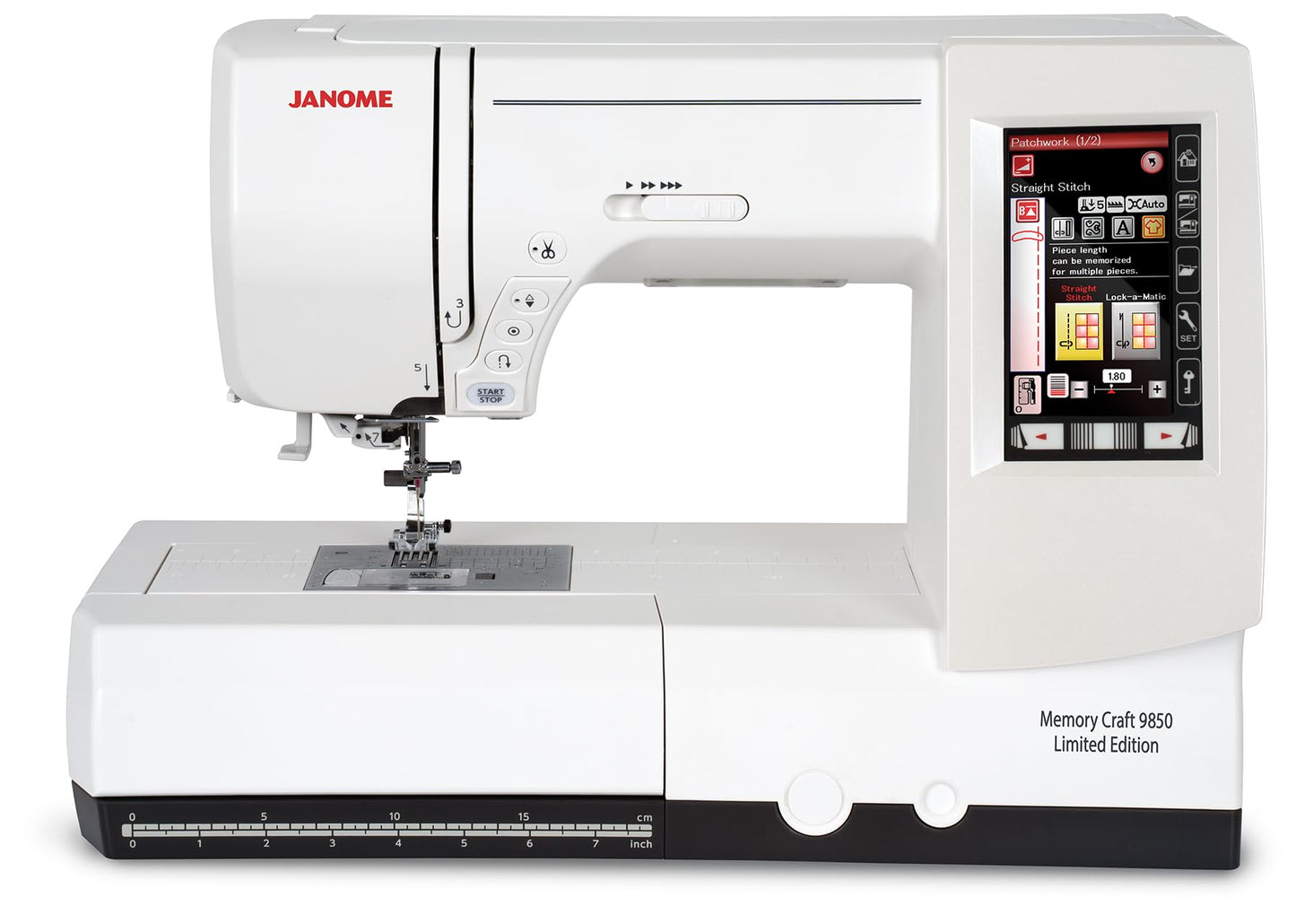 Janome Memory Craft 9850 Limited Edition Computerized Sewing and Embroidery Machine
