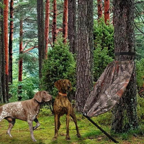 ZAIXIA Camo Tree Chair Hammock Seat Hunting Chair Portable and Light Weight Camping Stool on Tree (Double-Sided)