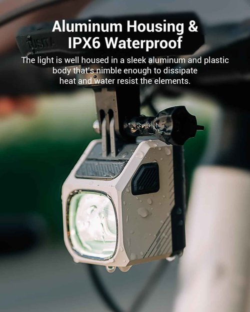 Magicshine EVO 1700 Underneath Mounted Bike Lights for Night Riding,USB-C Rechargeable Bike Headlight, IPX 6 Waterproof Bike Front Light for Road Urban Cyclists