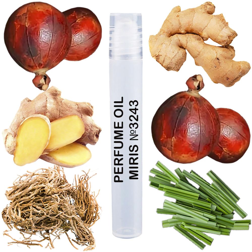 MIRIS No. 3243, Inspired by The Scent Absolute Men, Long-Lasting Perfume Oil for Men Roll-On, Rollerball 0.34 Fl Oz / 10 ml