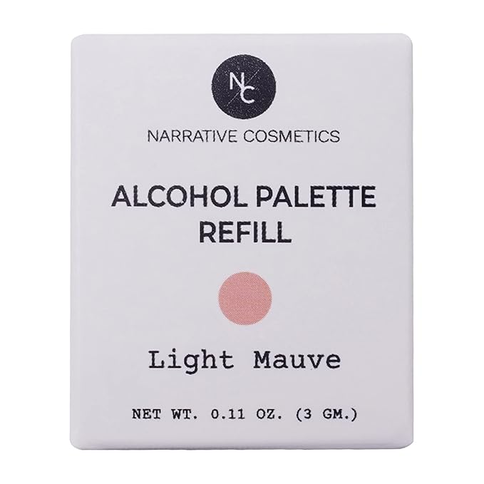 Narrative Cosmetics Alcohol Palette Refill Pans - Skin Tones - Light Mauve