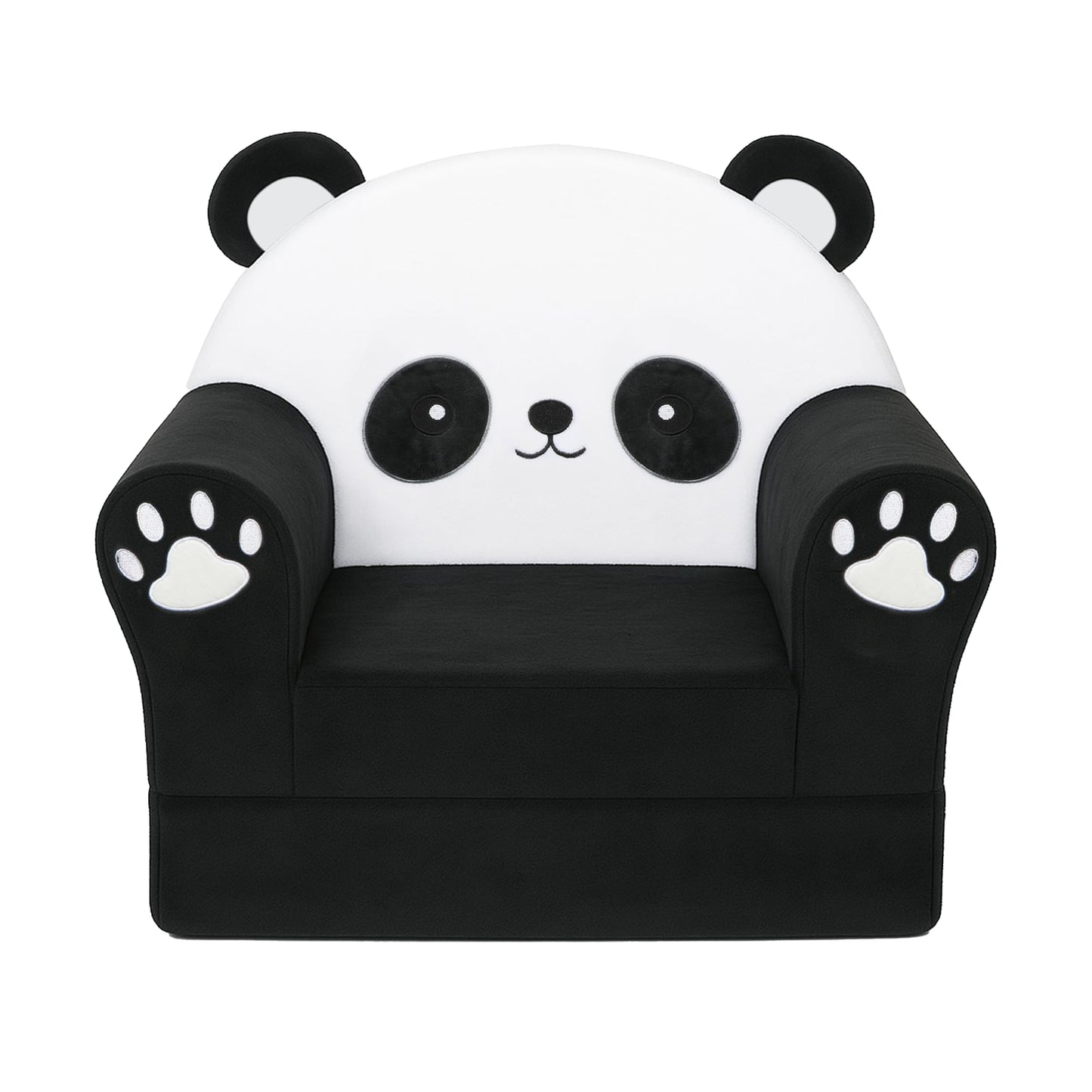 MONKISS Cute Toddler First Chair, Kids' Armchairs, Mini Couch for Baby, Panda, 1~2.5 Years Old