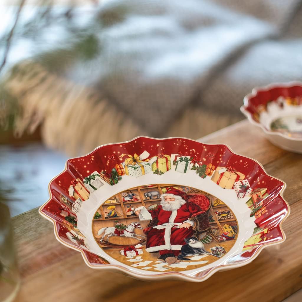 Villeroy & Boch 14-8332-3635 Pastry Plate, Porcelain, Red