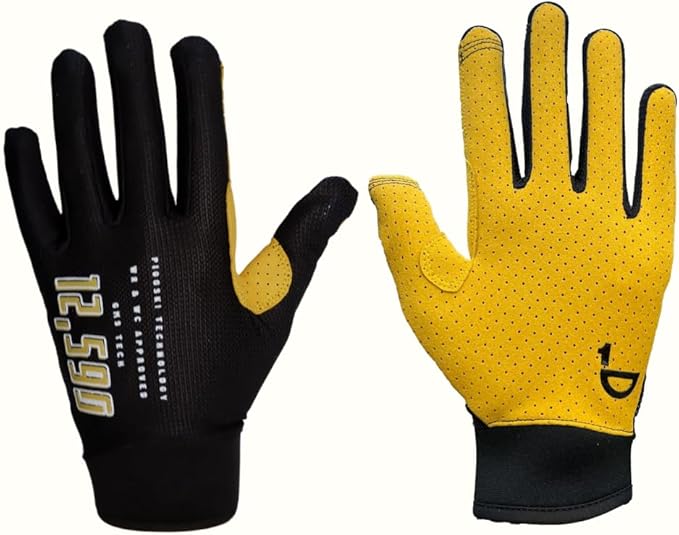 PIGOSKI GMS Light Weight Water Ski Gloves UV Protection Fishing Gloves for Men and Women