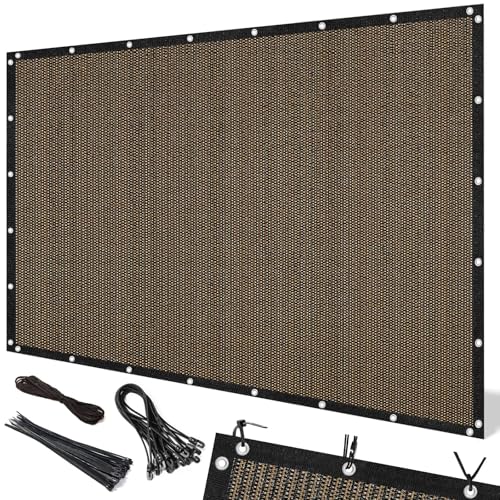 Artpuch 90% Sun Shade Cloth, 10 x 12 FT Pergola Shade Cover Canopy with Grommets, Sun Screen Fabric Tarp for Patio, Outdoo...