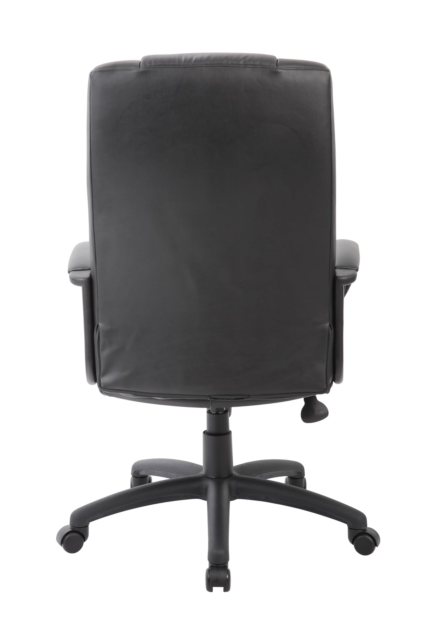 Boss Office Products Caressoft Executive High Back Chair in Black, High-Back (B7901)