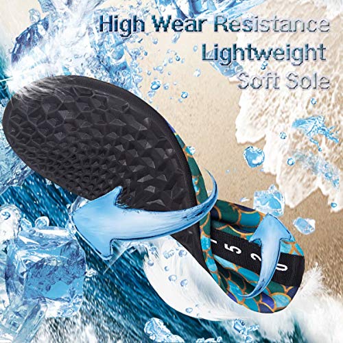 YALOX Water Shoes Women's Men's Outdoor Beach Swimming Aqua Socks Quick-Dry Barefoot Shoes Surfing Yoga Pool Exercise