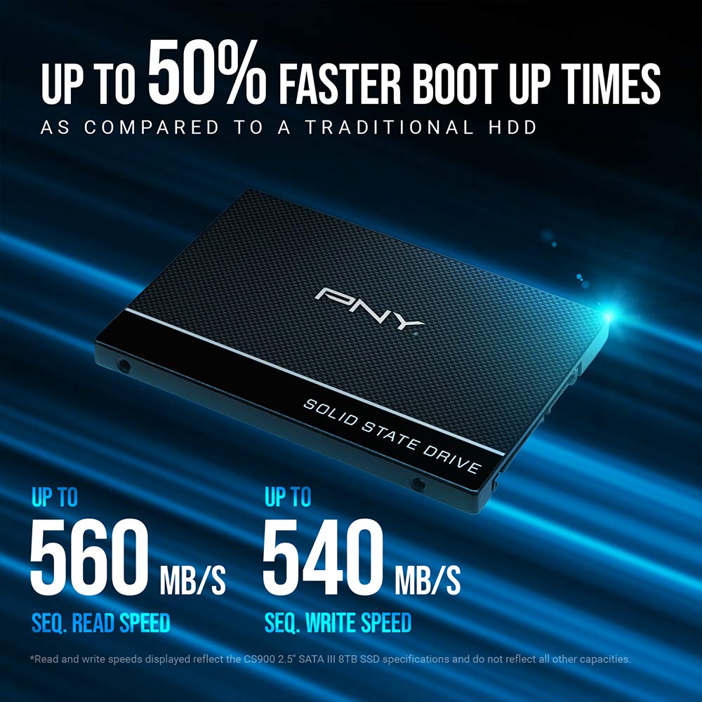 Pny Cs900 250Gb 3D Nand 2.5 Sata Iii Internal Solid State Drive (Ssd) - (Ssd7Cs900-250-Rb)