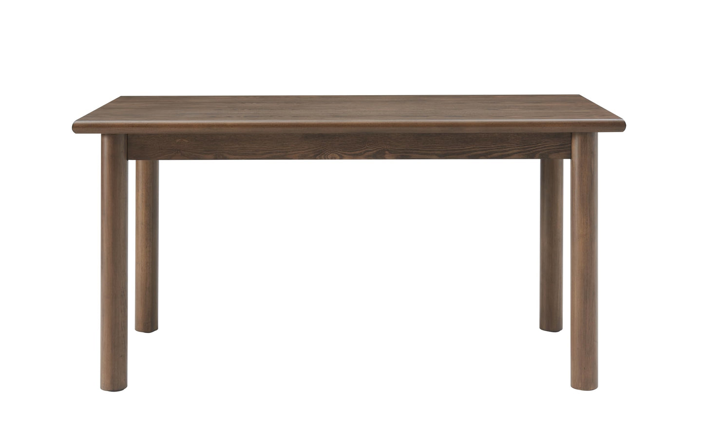 EASTALOLO 60" Rectangular Dining Table for 6 Person, Retro Kitchen Table, Wooden Dinner Room Table with Solid Wood Legs, for Home Kitchen Restaurant Living Room