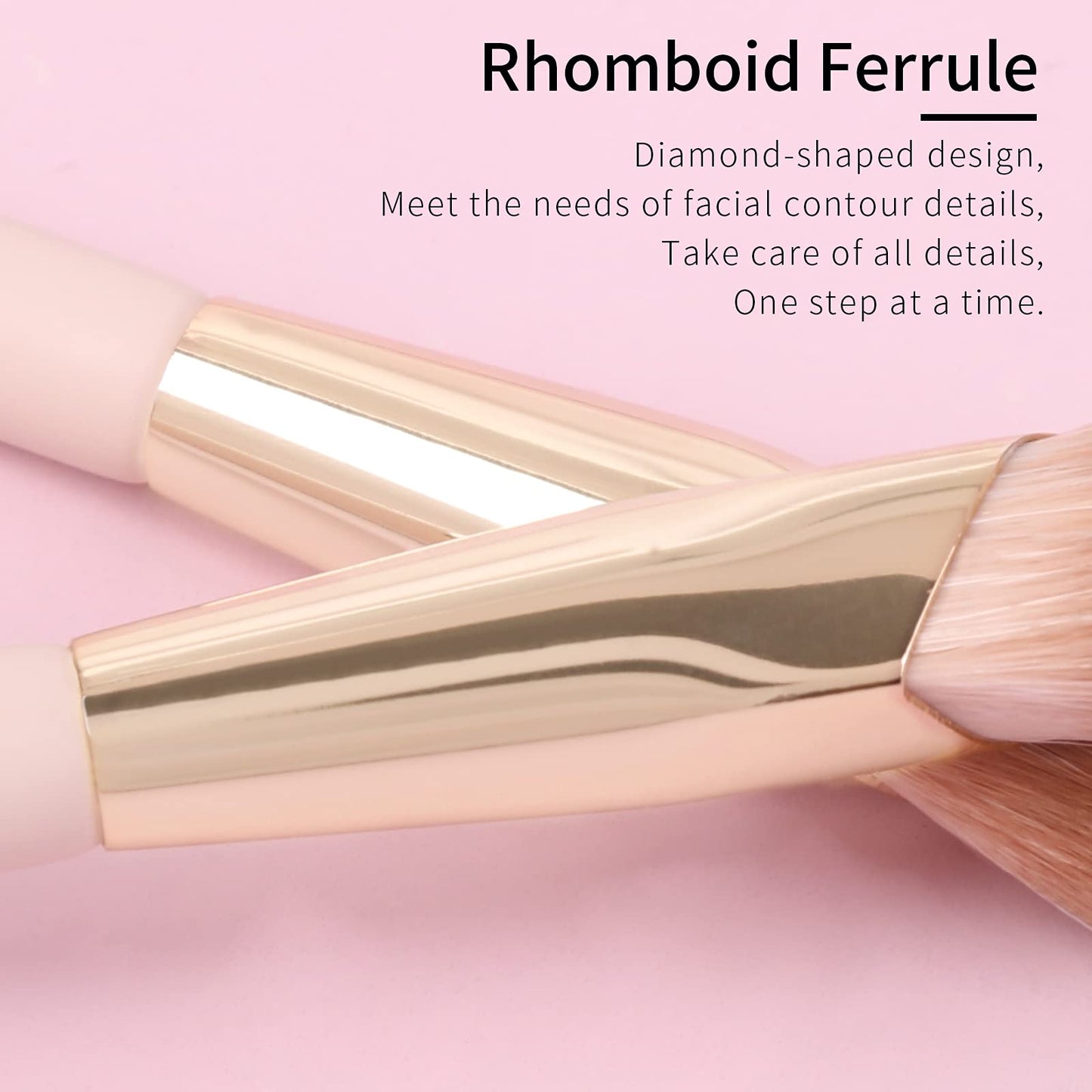 ENZO KEN Angled Concealer Brush Under Eye, Concealer Brush, Nose Contour Brush, Small Concealer Brushes, Under Eye Makeup Brushe