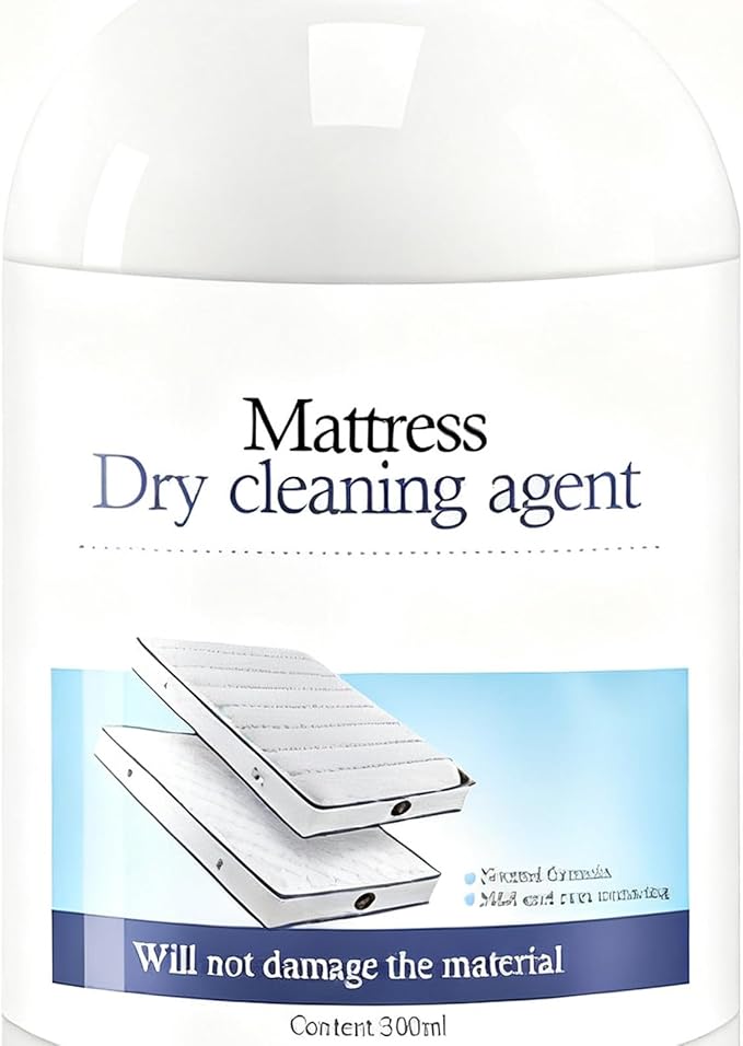 Mattress Stain Remover, Quick-Drying Sweat Eliminator Liquid 300ml, Couch Cleaner Spray for Pet Urine, Laundry, Clothes, Couch and Home Fabric Area