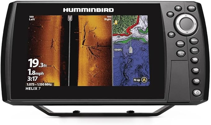 Humminbird Helix 7 G4N GPS Fish Finder with Transducer & MEGA Side Imaging
