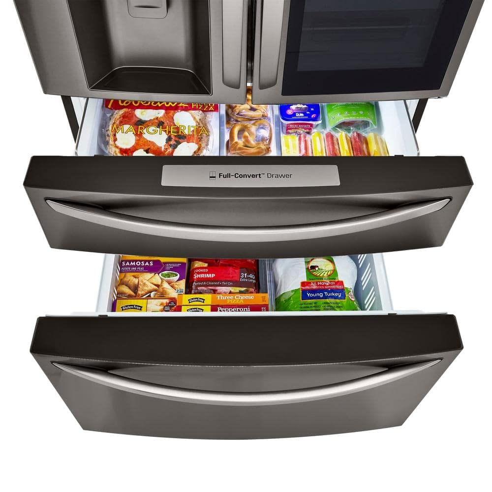 LG 23 cu. ft. Smart wi-fi Enabled InstaView™ Door-in-Door® Counter-Depth Refrigerator with Craft Ice™ Maker