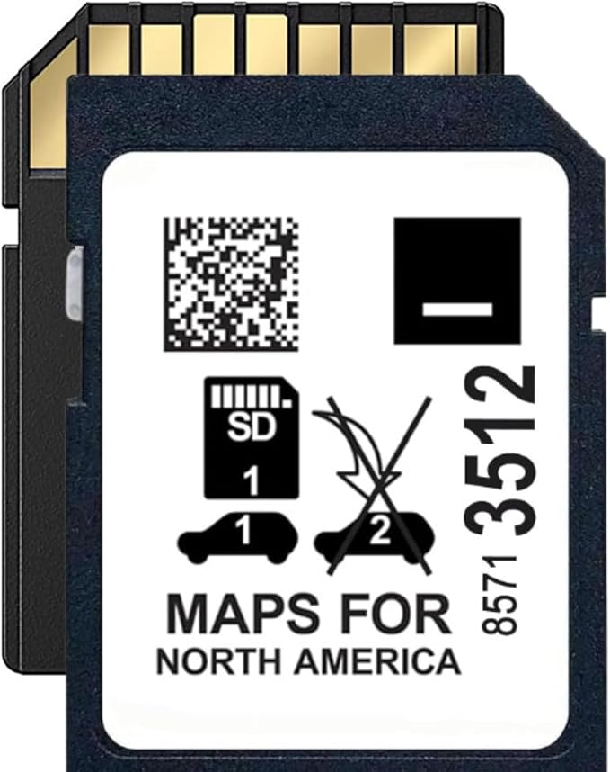 Premium 2025 Navigation SD Card Update, Latest Map for 2019-2023 GM Vehicles with Buick, Cadillac, Chevrolet, GMC, USA/CA...