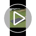 Hympuae Beach Picnic Pocket Blanket 59"x71" - Foldable Lightweight‌ Sandproof Waterproof Mat with 4 Stakes, ‌Outdoor Campi...