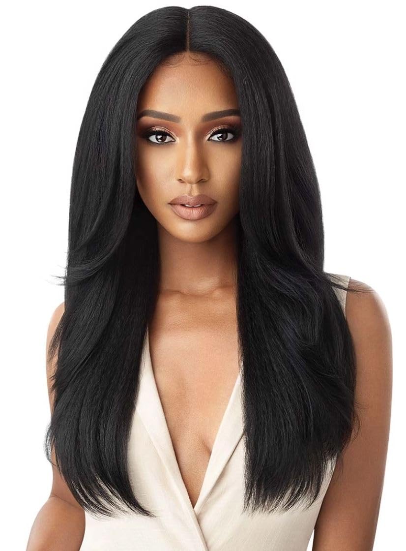 Outre Synthetic Lace Front Wig (Soft & Natural) - NEESHA 203 (Color:FFMISSMOGR)