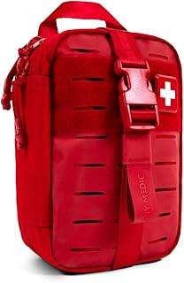 My Medic MyFak Mini Pro First Aid Kit - Small and Lightweight for Camping Hiking and Backpacking - 70 Items IFAK with Tour...