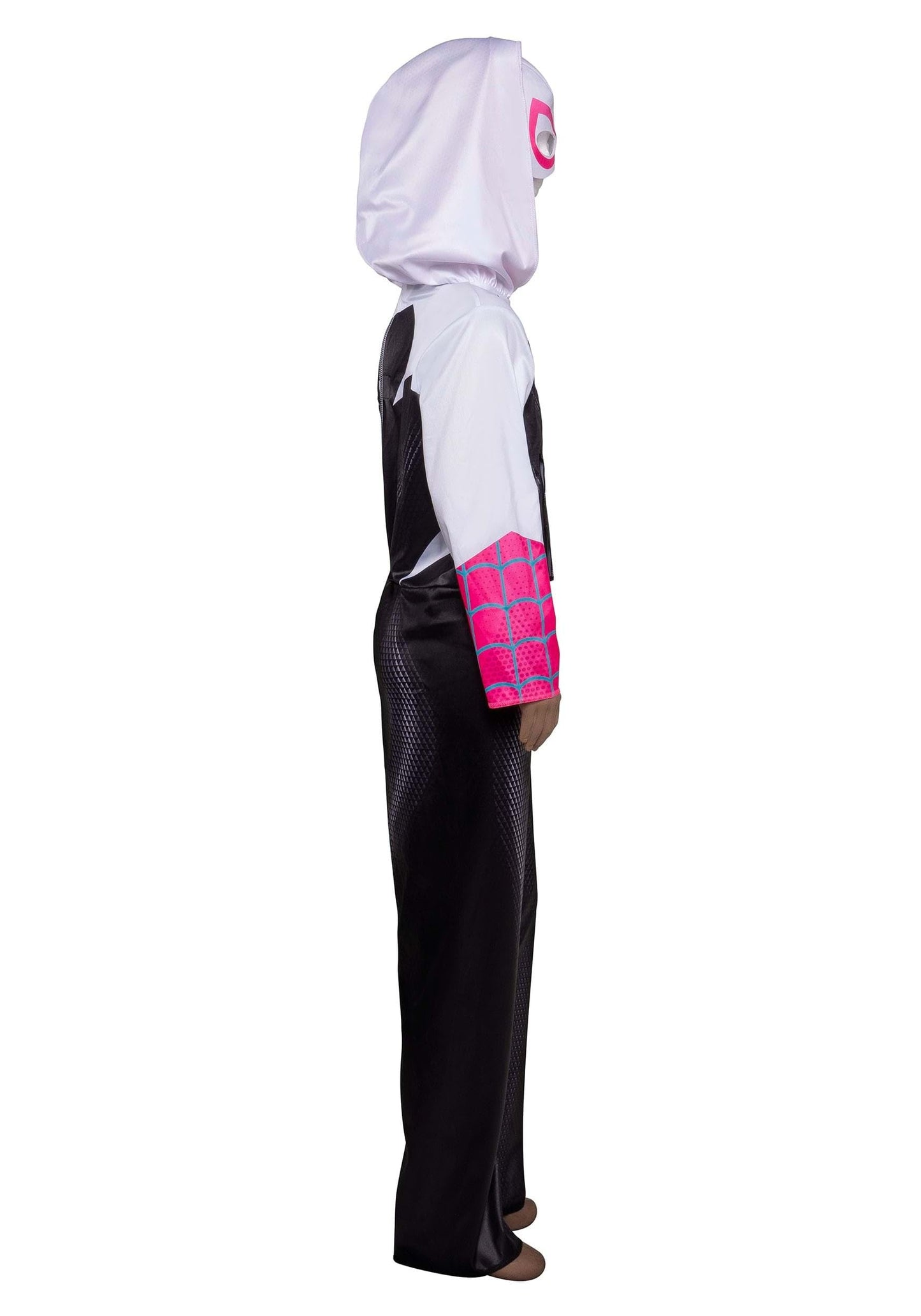 Marvel Spider-Gwen Official Youth Adaptive Costume - Costumes with Adaptive Features (Wheel Cover Sold Separately) (S) Multi