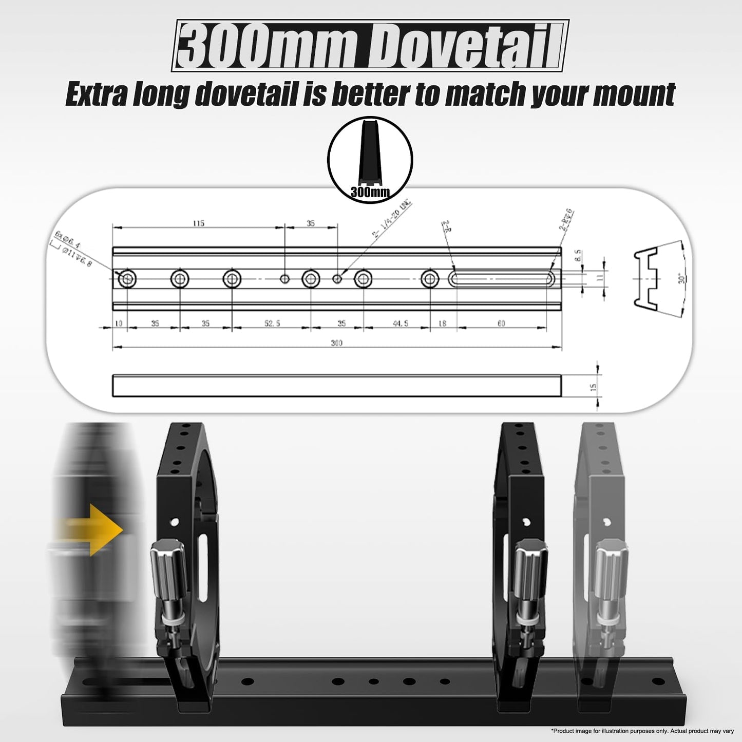 SVBONY SV550 Triplet APO Telescope, 122mm F7 ED Glass Telescope for Adults High Powered, 2.5" Dual-Speed Focuser, 87mm Focus Travel Distance Refractor OTA, for Deep Space Astrophotography and Visual