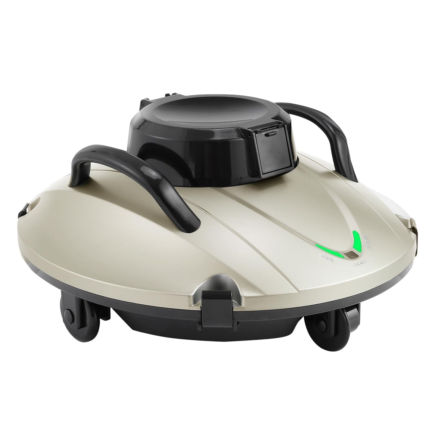 Cordless Robotic Pool Cleaner, Automatic Pool Vacuum for Above Ground Pools，Self-Parking