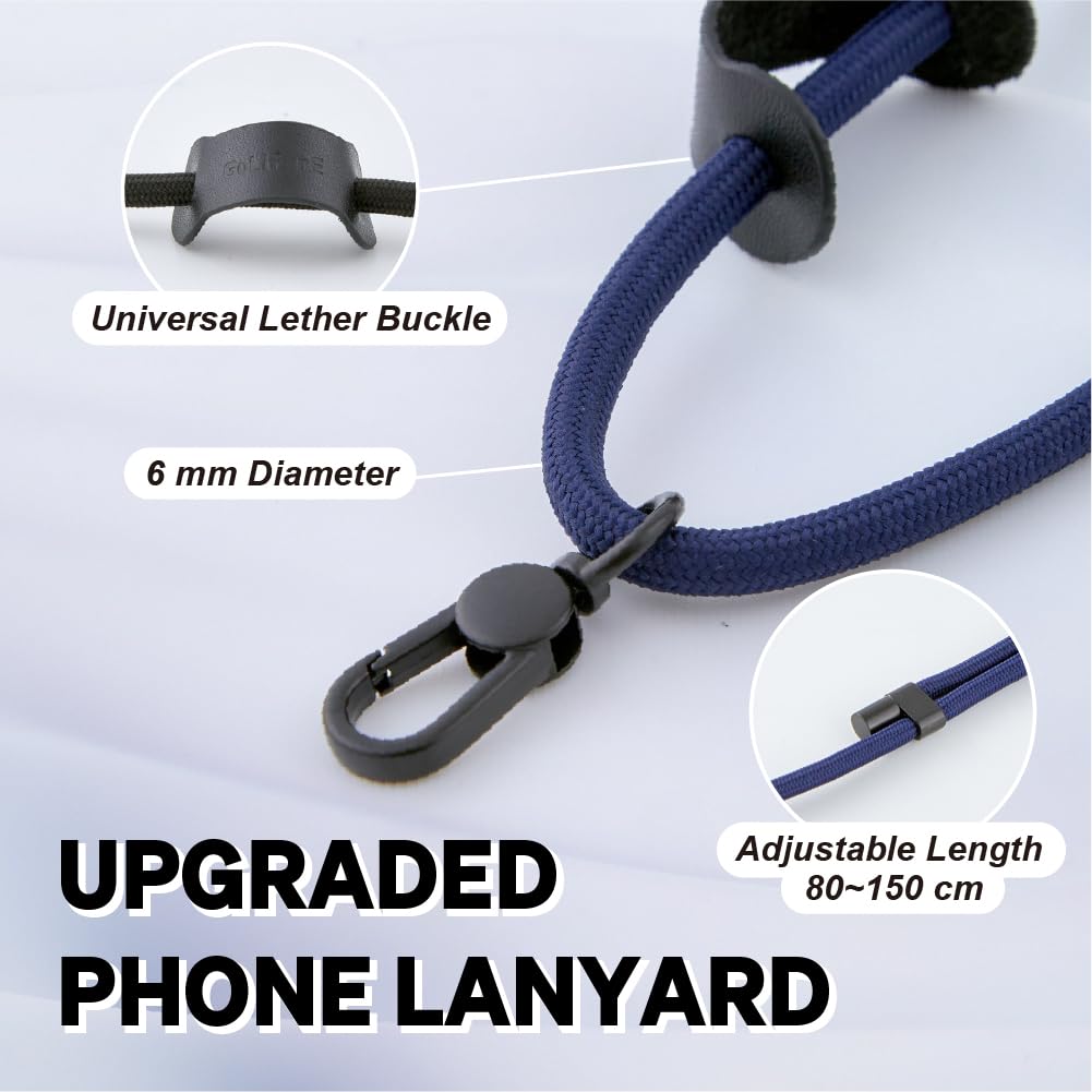 Golifyne Universal Phone Lanyard, Anti-Theft Crossbody Strap For Iphone 16 Pro Max And Most Smartphones, Adjustable Cell Phone N