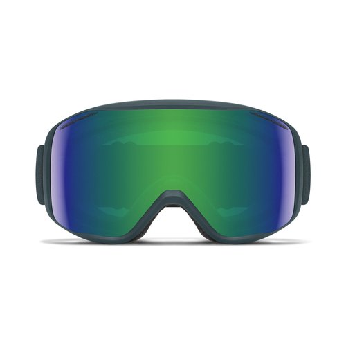 SMITH Unisex Adult Rally Snow Sport Goggle - Pacific Frame | Green Sol-X Mirror Lens