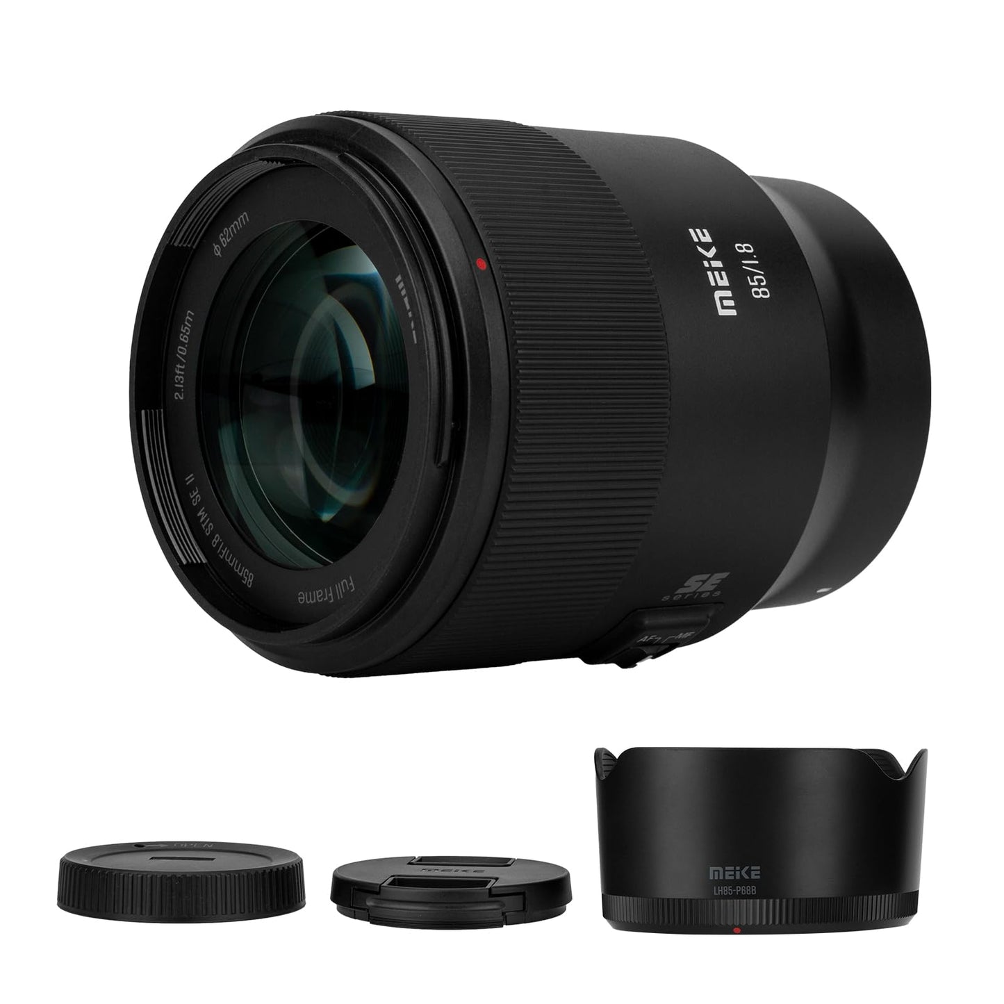 Meike 85mm F1.8 SE Mark II Full Frame Auto Focus STM High Resolution 8K Lens Fixed Prime Portrait Lenses for Nikon Z Mount Mirrorless Cameras Z5 Z6 Z7 Z6II Z7II Z8 Z9 Z30 Z50 Z fc