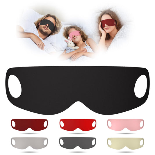 7 Pack Sleep Mask for Women,Men,Kids-Light Blocking Eye Mask and Eye Covers,Breathable Blackout Sleeping Mask,Zero Pressure for All Sleep Positions,Travel & Yoga