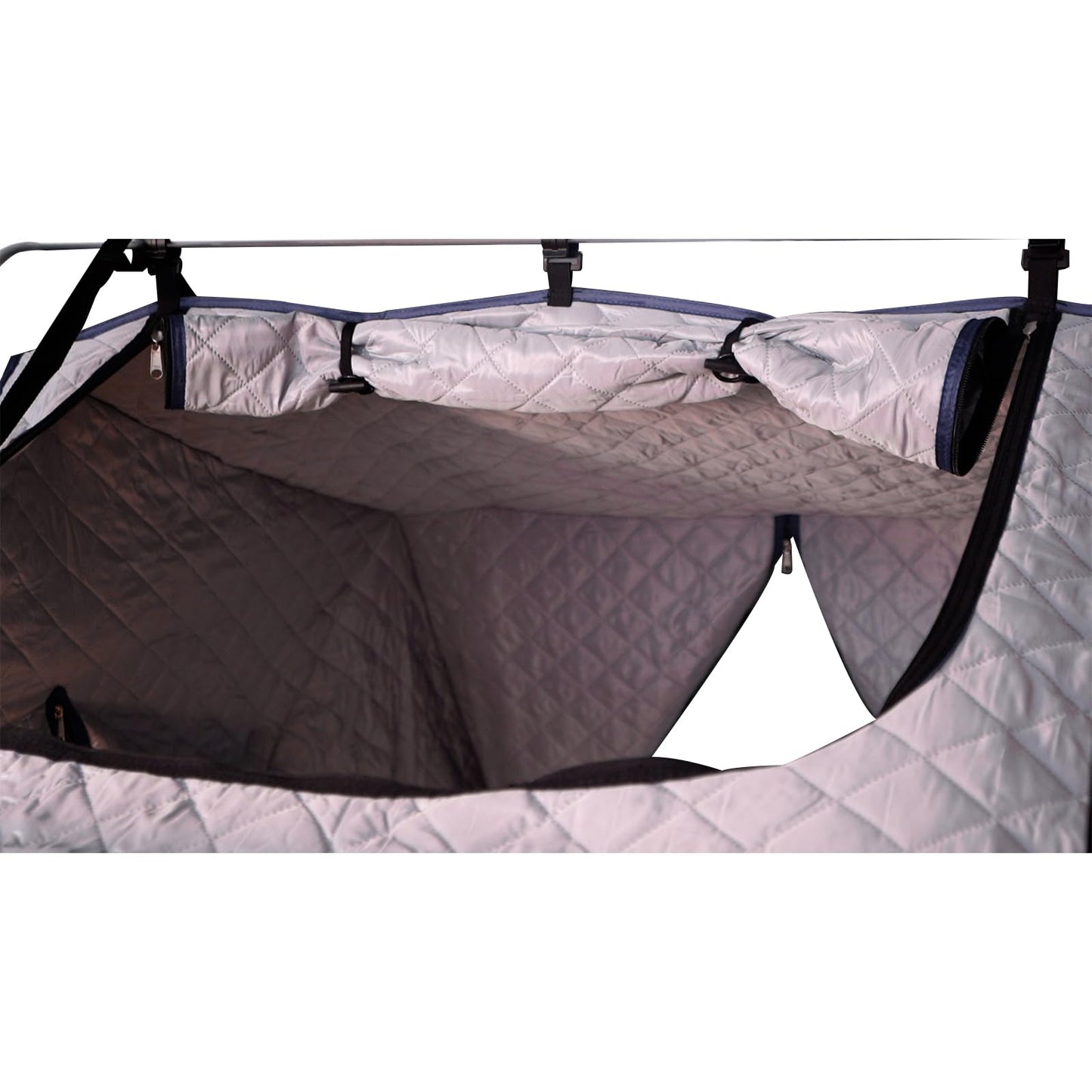 Winter Insulation Liner for Soft Roof Top Tent – 3-Layer 210D Polyester + Cotton – Fits 56" Width Soft-Shell Folding Tents