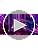 TOODOO 2 Pairs LED Visor Glasses 7 Colors Futuristic Glasses Light up Punk Accessories for Rave Party Costume