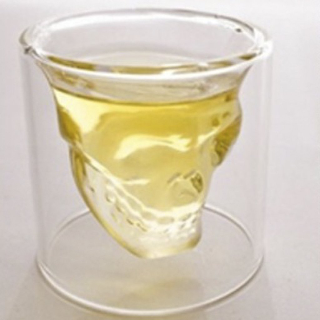 Genuine Fred DOOMED Crystal Skull Shotglass