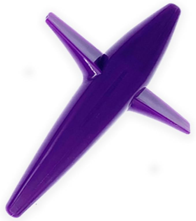 5" Bird Teaser Trolling Lures, 10 Pcs Purple Offshore Fishing Baits for Mahi Mahi & Big Game Tuna