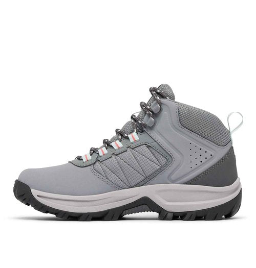 Columbia Womens Transverse Waterproof Hiking Boot, Titanium Grey Steel/Juicy, 10 Wide