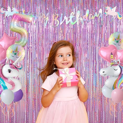 Melsan 2 Pack 3.2 ft x 8.2 ft Tinsel Foil Fringe Curtains Backdrop, Sparkle Metallic Foil Curtains for Party Photo Booth P...