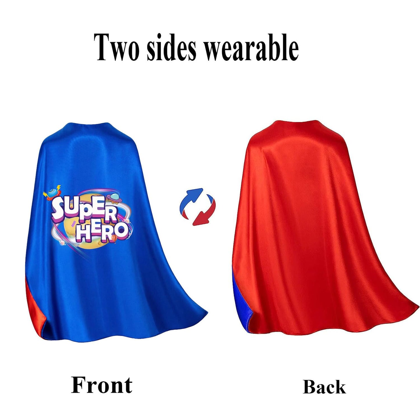 Shireake Baby Super Hero Capes Kids Halloween Party Superhero Costumes,Superhero Capes for kids with Mask Birthday Gifts