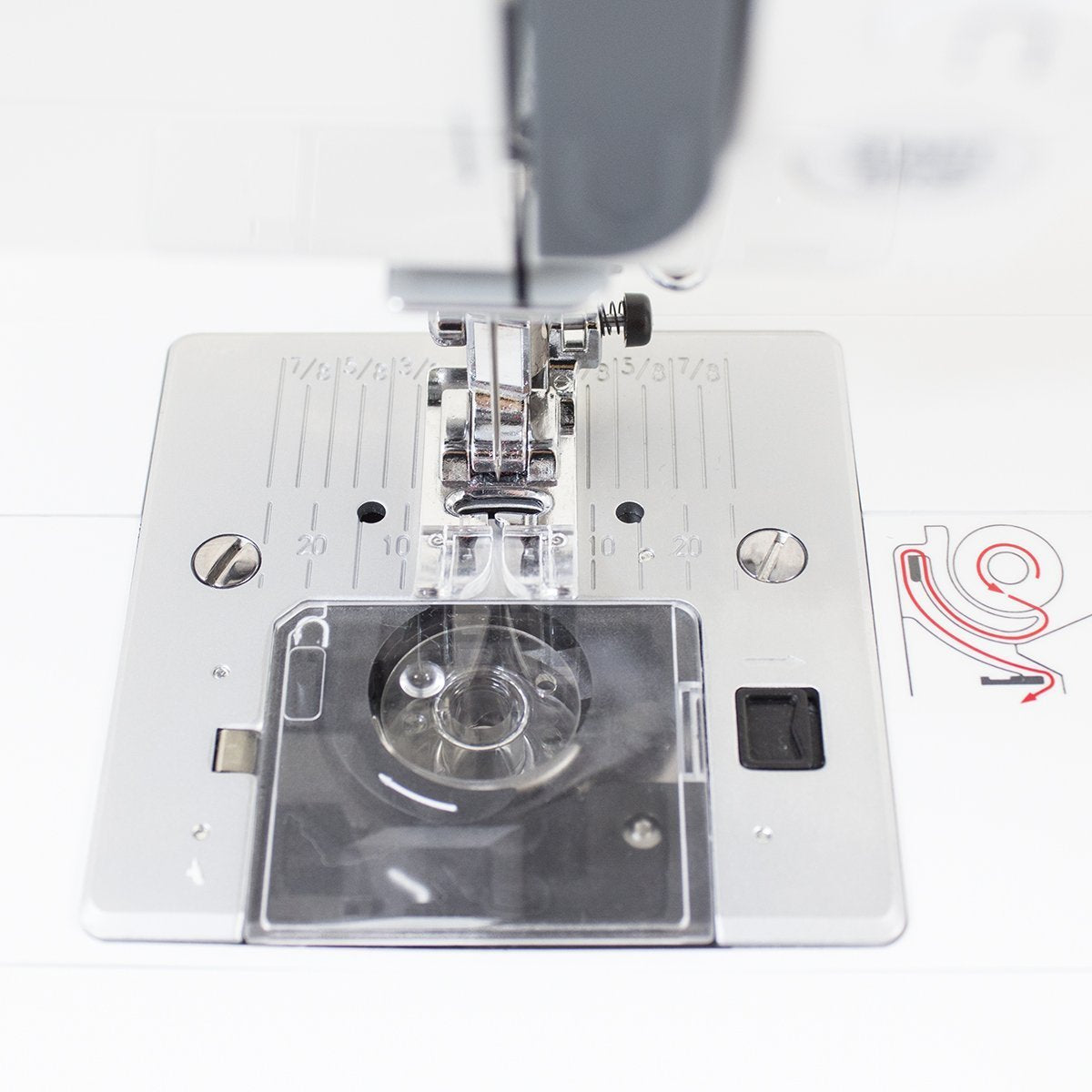 Juki HZL-70HW Computer Sewing Machine with 80 Sewing Patterns, 6 Types of Stitch Patterns, and Quick Reference Plate