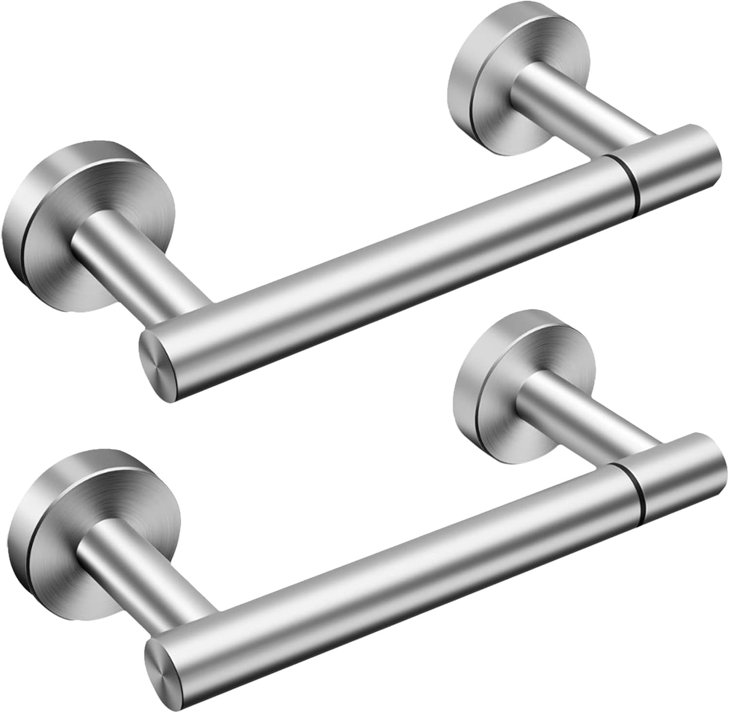Day Moon™ (2 Pack) Brushed Nickel Toilet Paper Holder - Toilet Paper Holder Wall Mount
