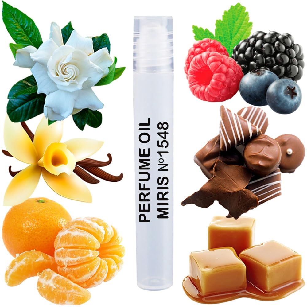 MIRIS No. 1548, Inspired by Viva la Juicy, Long-Lasting Perfume Oil for Women Roll-On, Rollerball 0.34 Fl Oz / 10 ml